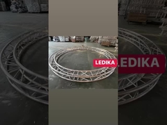 Dauerhafte Aluminium-Anpassung runden Truss Spigot Kreis Beleuchtung Kurvenstütze