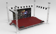 1.22*2.44m Portable Outdoor Aluminum Stage Platform With Truss Structure