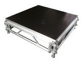 Adjustable Height Aluminum Stage Platform For Quick Assembly And Space-saving Storage
