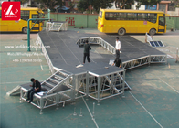 Aluminum Catwalk Mobile Concert Portable Stage Platform 1000mm Height