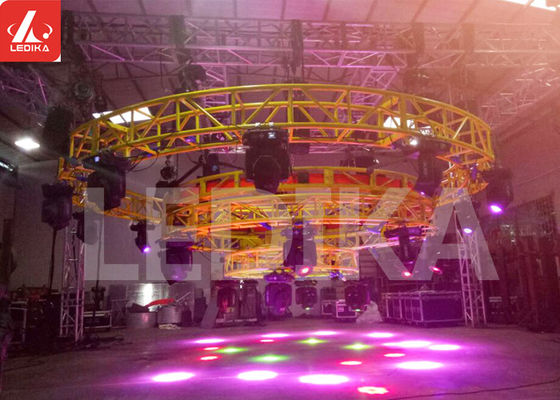 Außenveranstaltung Aluminium-Beleuchtung Bar Kreis Truss Quadrat Box Truss Bühnentruss