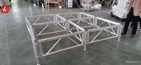 Adjustable Aluminum Stage Platform Customizable Safe For Performances