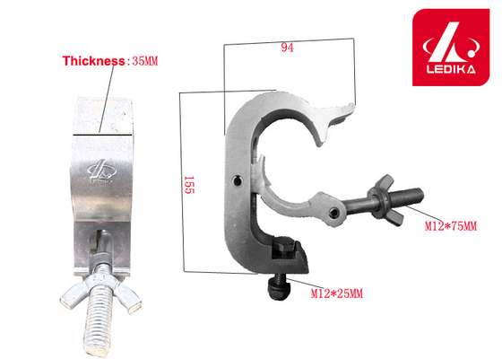 50mm Trigger Hook Clamp Truss Accessories Hanging Light Audio